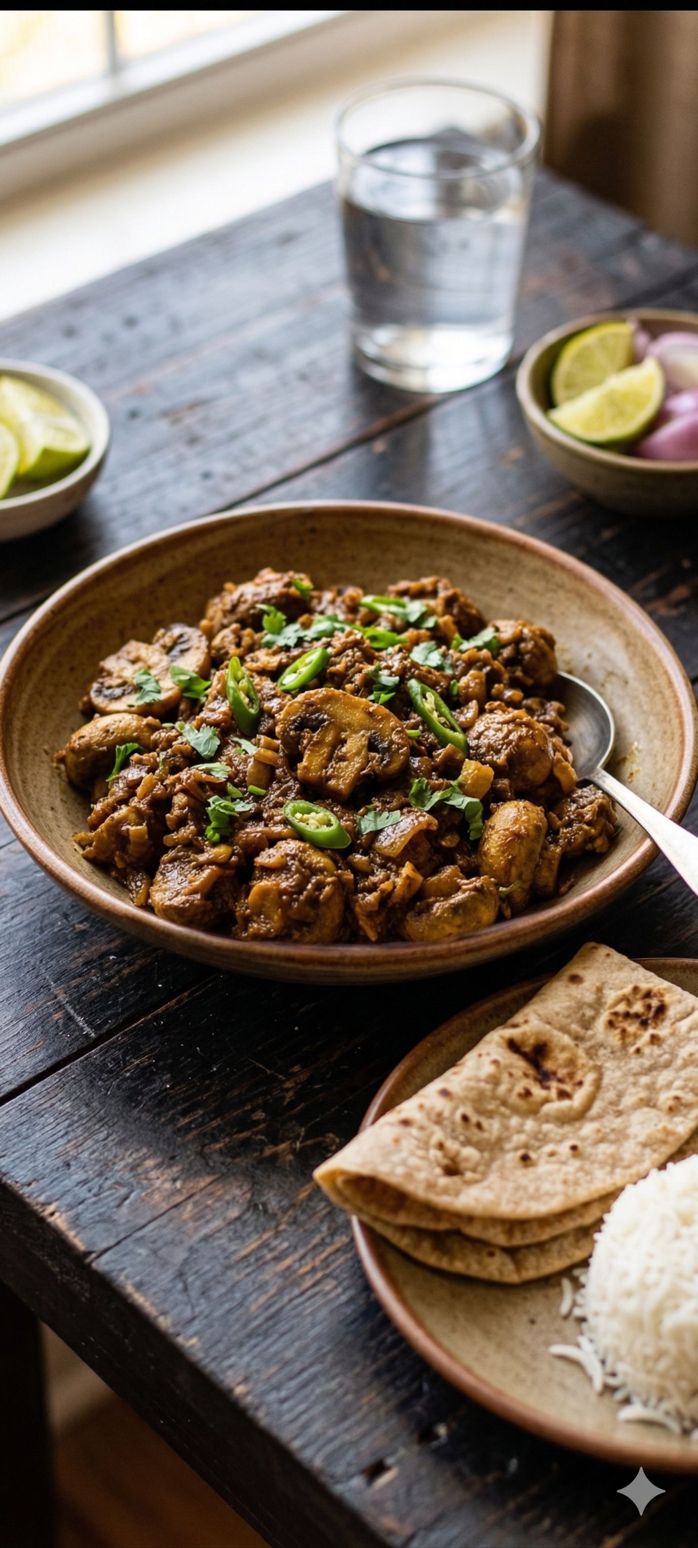 Mushroom Bhuna
